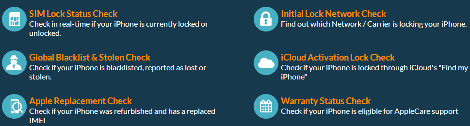 Blacklisted iPhone Fix starts with the IMEI Check Service!