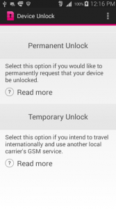 Samsung Galaxy Note 5 Unlock Code for T-Mobile USA 2