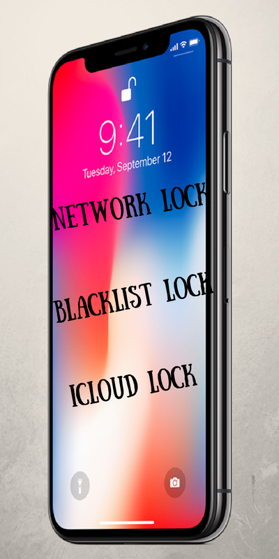 Unlock iPhone X - Network, Blacklist and iCloud lock
