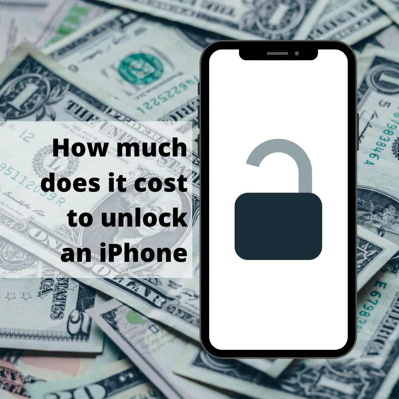 How much does it cost to unlock an iPhone
