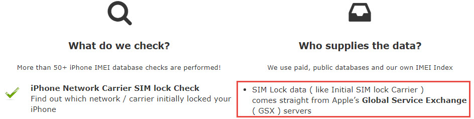 IMEI-Index.com - Verified GSX access
